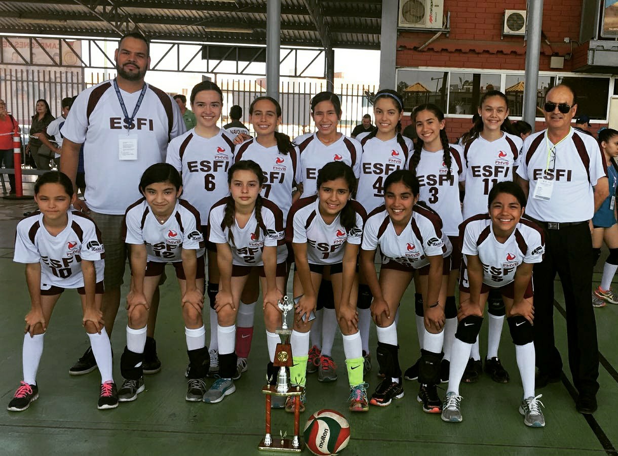 Patrocinio de Uniformes Voleibol ESFI